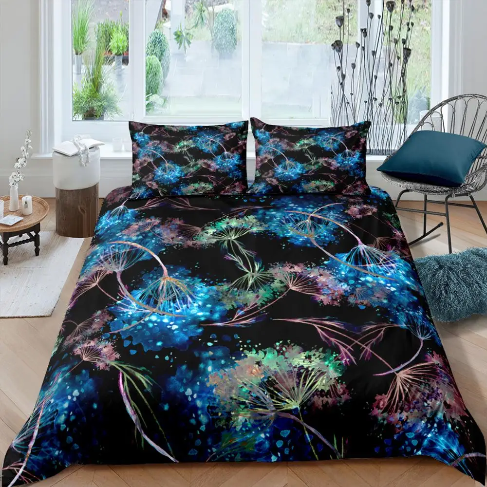 

2021 3D Floral Bedding Set Single Double Full Queen King Size Retro Bedding Cover Duvet Cover Quilt Cover Pillow Case