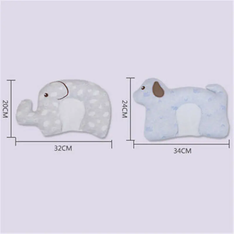 Подушка для сна и поддержки грудного вскармливания младенцев PUDCOCO с мягкой поверхностью для предотвращения плоской головы.