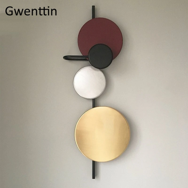 Настенный светильник с изображением планеты в Дании современное круглое