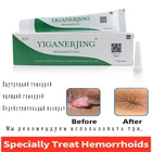 Суппозиторий от геморроя YIGANERJING, суппозиторий, внутренний геморрой, внешняя Анальная мазь, обезболивание анальной трещины