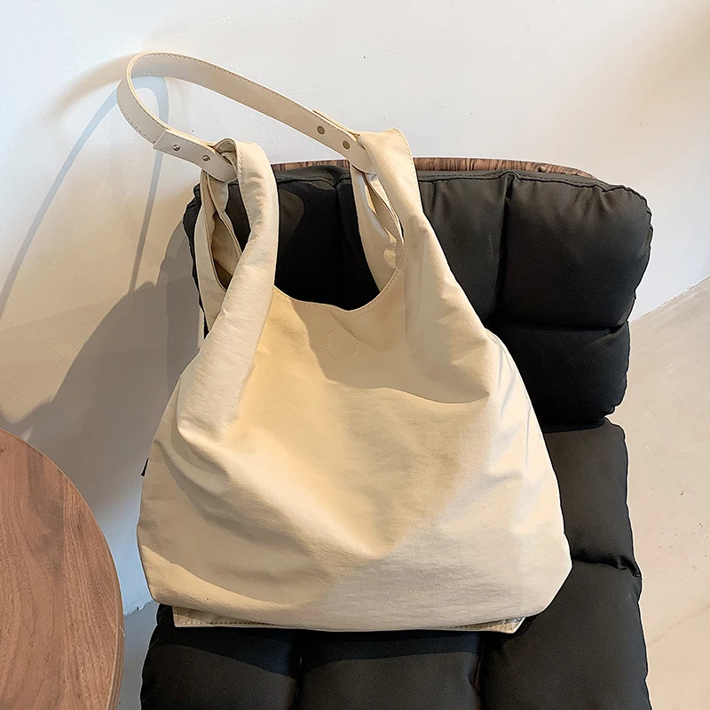 

2021 Повседневная простая сумка-мессенджер из ткани Оксфорд, женская сумка через плечо, модная женская сумка-тоут, сумка для покупок