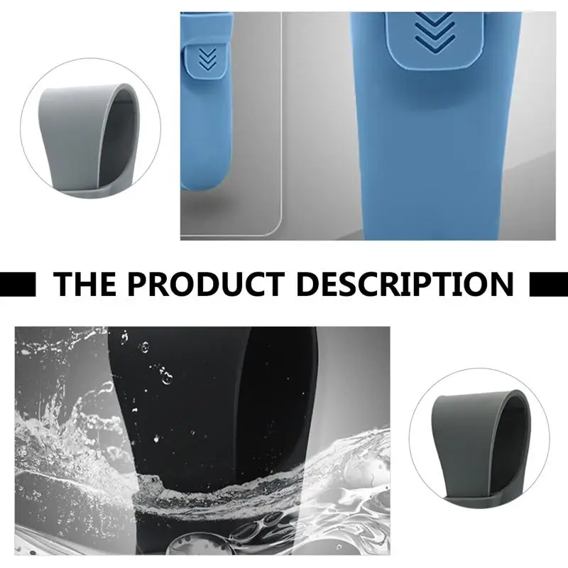 

Silicone Razor Cases Portable Travel Shaver Cases Razor Protector Covers Razor Protector Shaver Bag For Male Men Travel