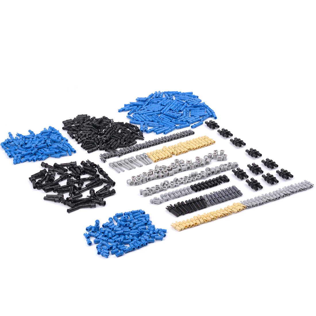 

DIY Educational Parts Locking Pins Axle Connectors Parts for Standard Building Block Brands- Random Color