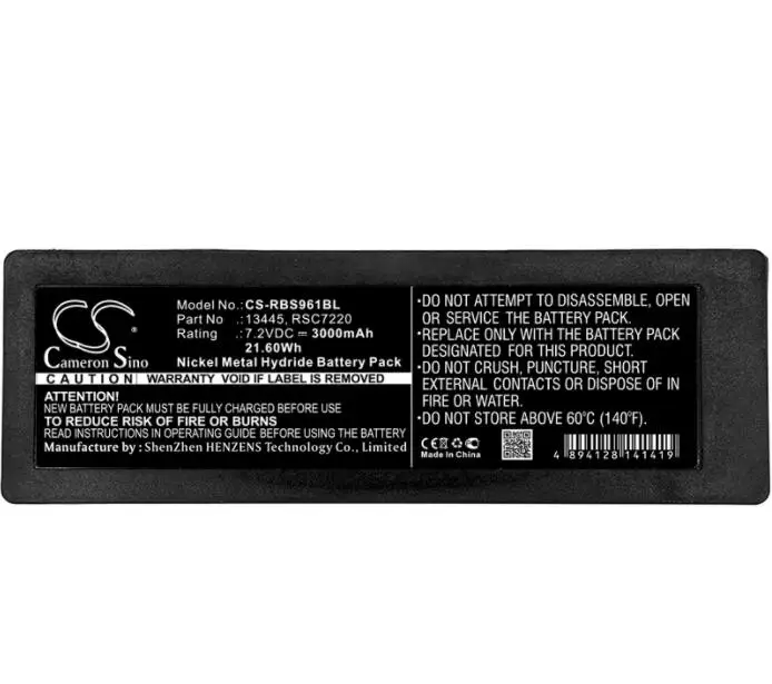 

cameron sino 3000mah battery for SCANRECO 590 592 790 960 Cifa Effer Fassi HMF Palfinger 592 RC400 RC590 RC960 13445 16131