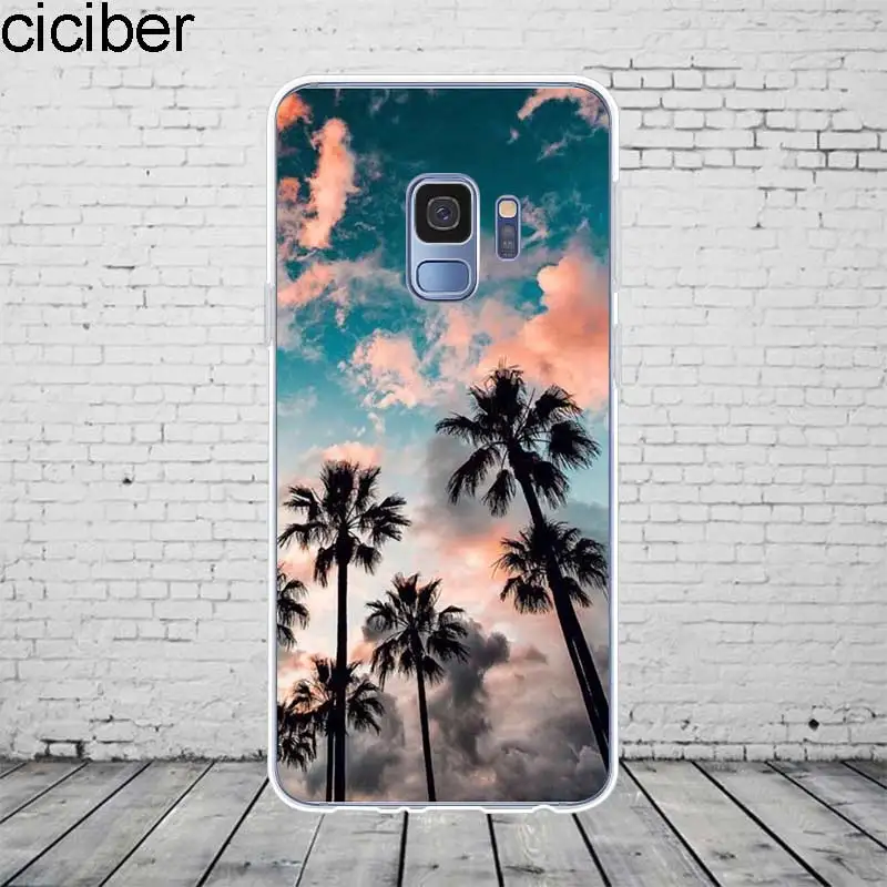 Чехол для телефона ciciber гавайский Samsung Galaxy S 5 6 7 8 9 Edge Plus мягкий чехол из ТПУ Note 3 4 10