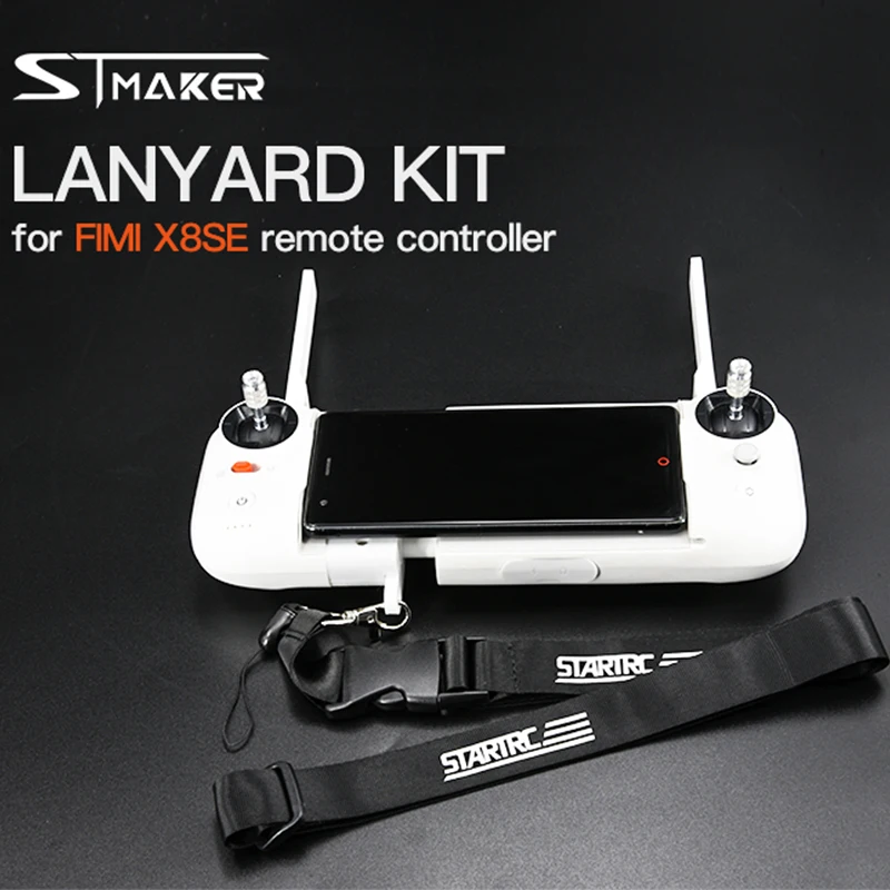 

STMAKER FIMI X8SE Controller Strap Sling Lanyard Neck Strap Lanyard Kit For FIMI X8SE 2020 Drone Controller Strap Accessories