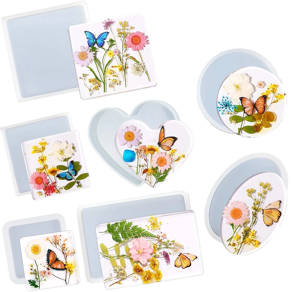 Геометрические формы для подставки из смолы квадратные прямоугольные в форме