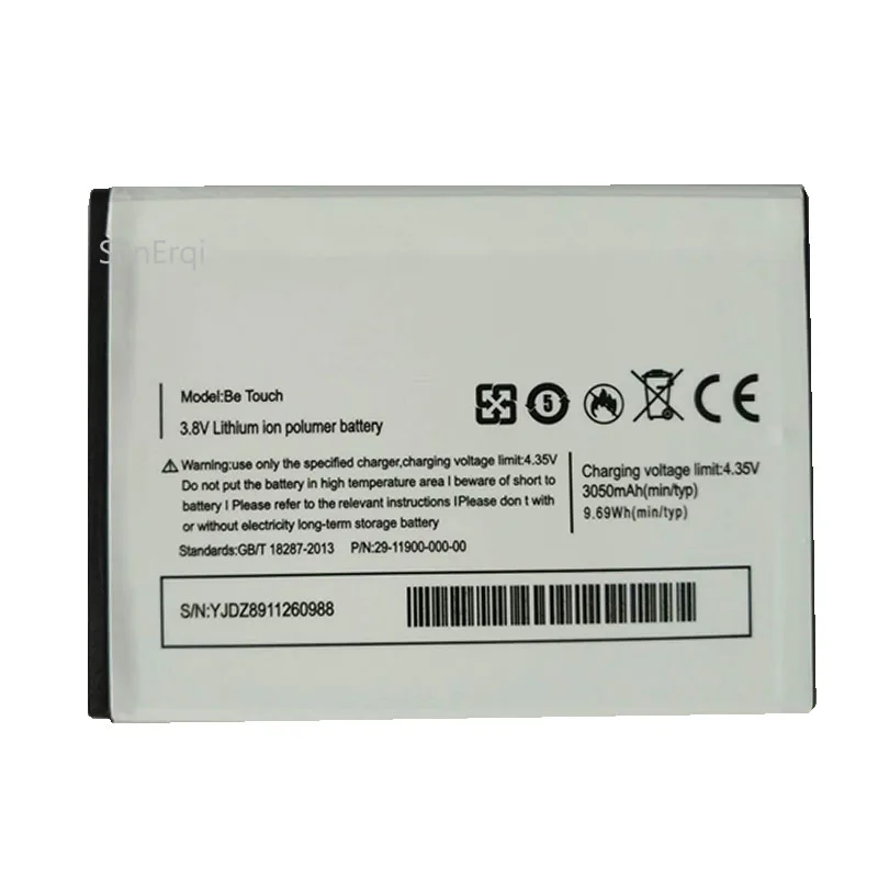 3050mAh Be Touch батарея для Ulefone 1 TOUCH 2 TOUCH3 3 5 &quotВосьмиядерный MTK6753 free Мобильный телефон