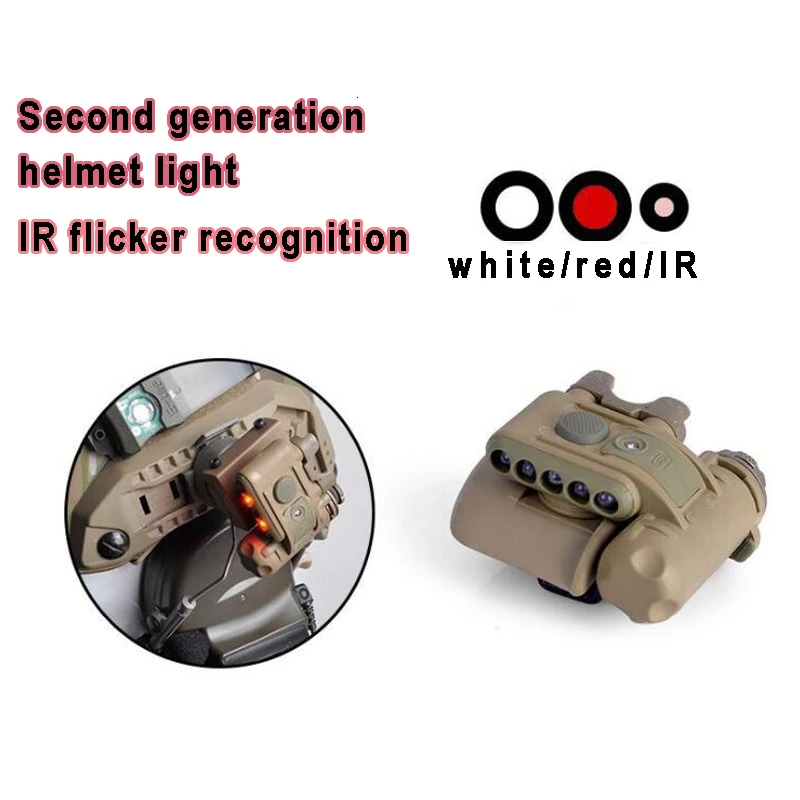 

2019 LED tactical helmet light mount army field survival light BK/DE male outdoor fishing camping headlights for hunting airsoft