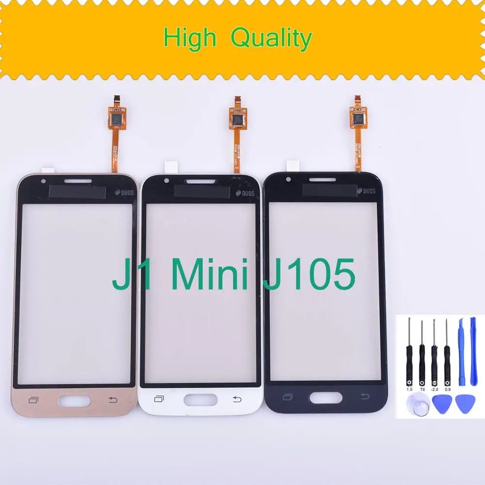 Сенсорный экран для Samsung Galaxy J1 Mini J105 сенсорный J105H J105M/DS дигитайзер стеклянная