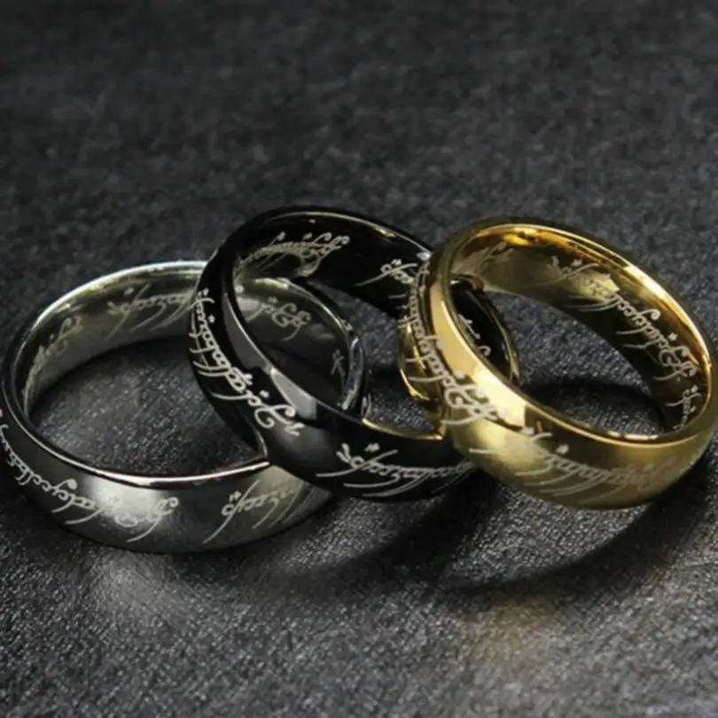 Stainless Steel Fashion Supreme Men's Ring Personality Cool Jewelry Gift for Men and Women | Украшения и аксессуары