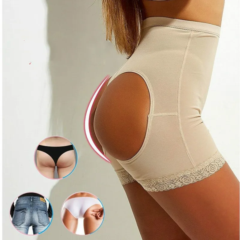 

Butt Lifter Waist Trainer Hip Pads Lifting Buttock Butt Pads Padded Panties Hip Enhancer Shaper Women Modeling Strap Body Shaper