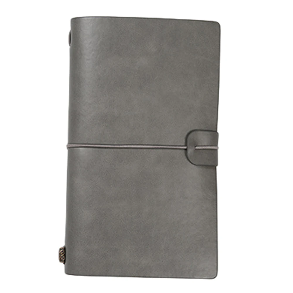 New Diary Notebook Agenda With Faux Leather Cover Loose Leaf Note Bookfor School Stationery or Traveler