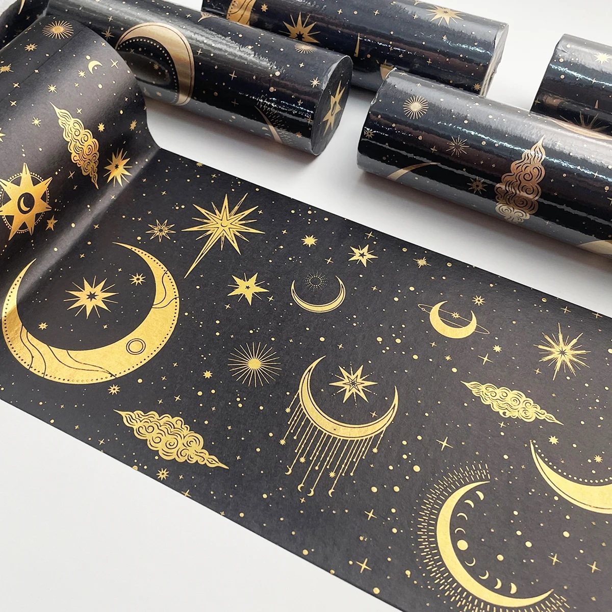 Золотая Васи-лента с созвездиями для девушек Маскировочная лента декоративная