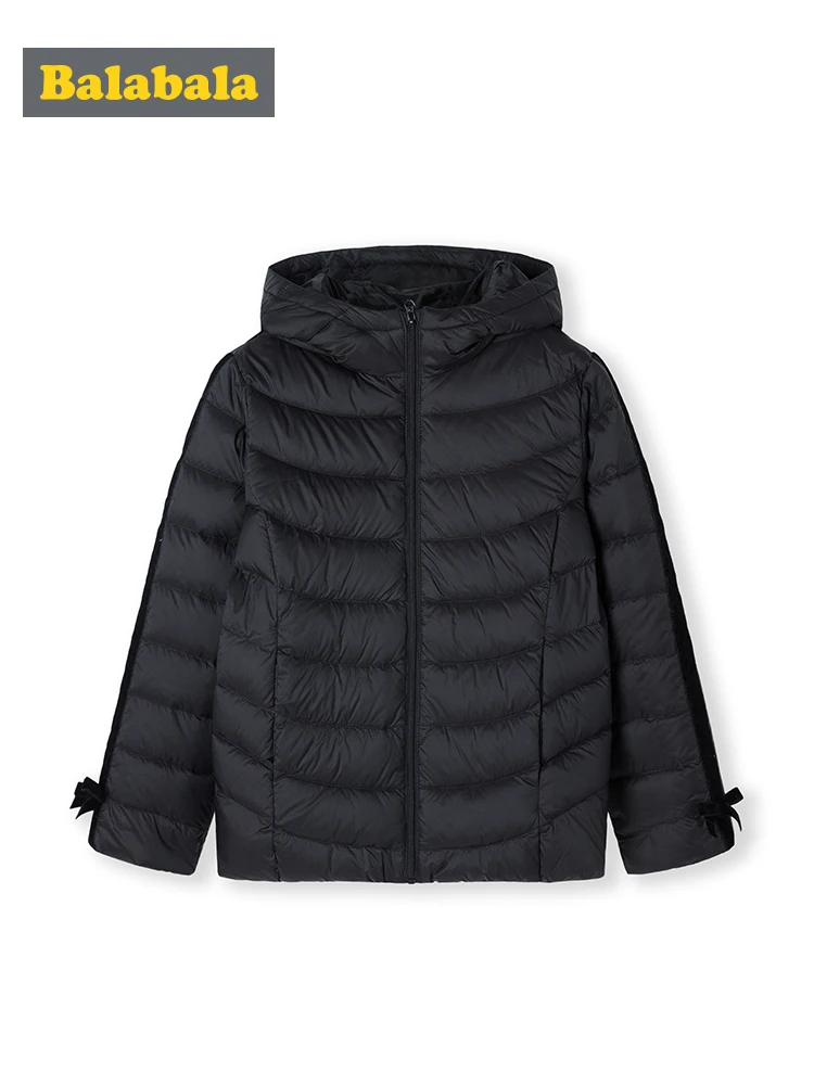 Детская одежда пуховик тонкая куртка для девочек новинка 2019 осенне зимнее пальто