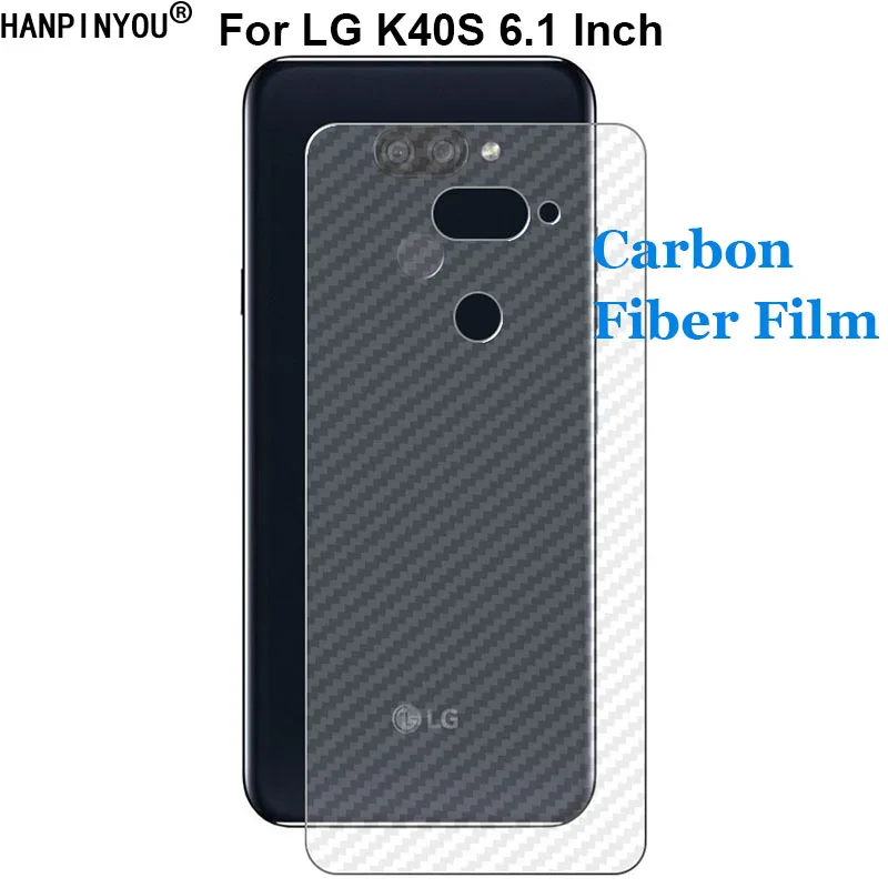 Прозрачная защитная пленка из углеродного волокна для LG K40s 3D с защитой от
