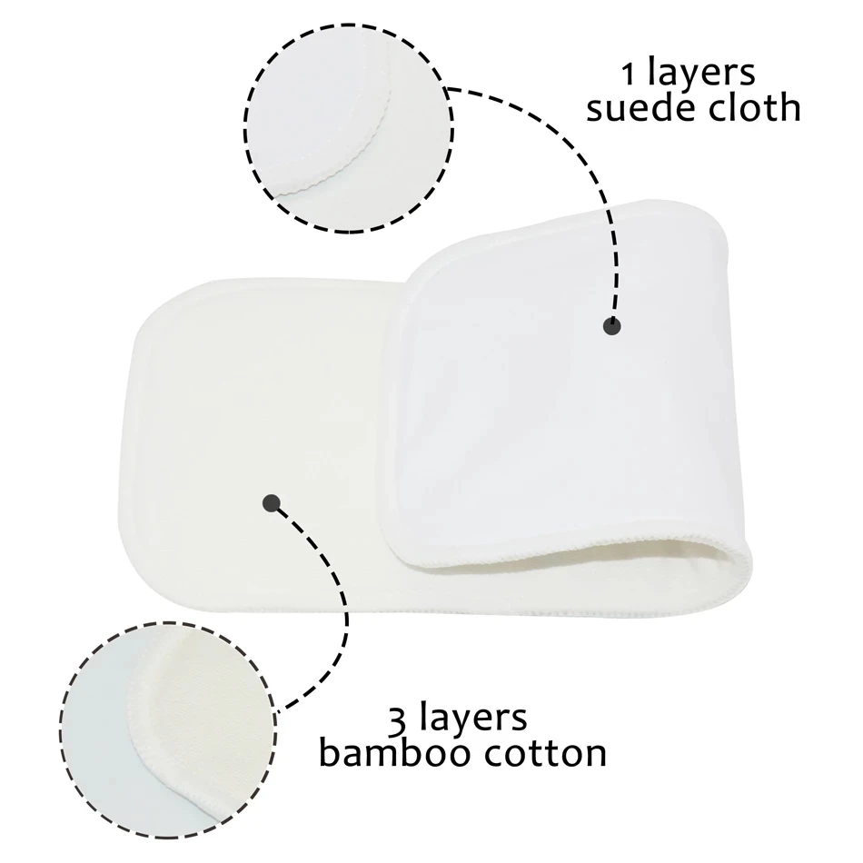 Wizinfant-funda de pa&ntilde;al de tela, con o sin inserto de algod&oacute;n de bamb&uacute;, impermeable, transpirable, tallas S, M y L, ajustable, 2 unids/lote-5