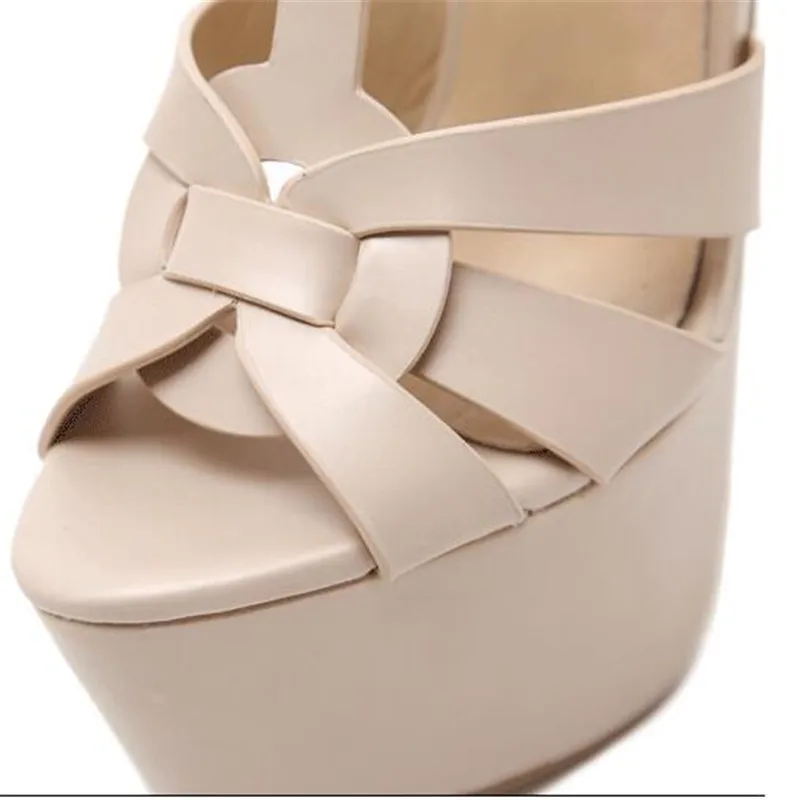 Новый стиль женская обувь туфли на каблуке 16 см Обувь высоком каблуке-шпильке