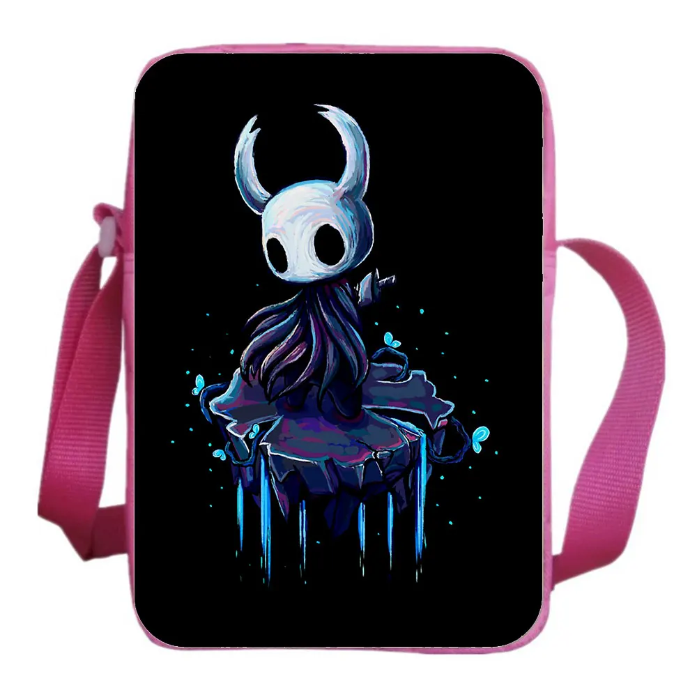 Hollow Knight Shoulder Bag Game Cosplay Messenger Bag Fashion Casual Teen CrossBody Rucksack Boy Girl Sling Knapsack