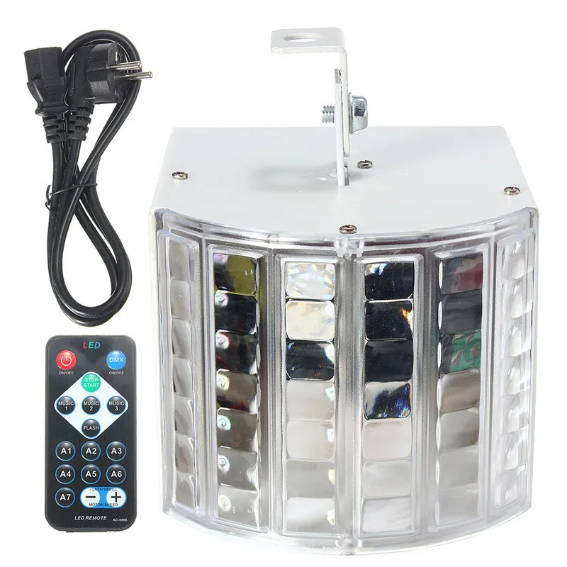 Светодиодный RGB Авто/Звуковое управление DMX512 стробоскоп сценический светильник