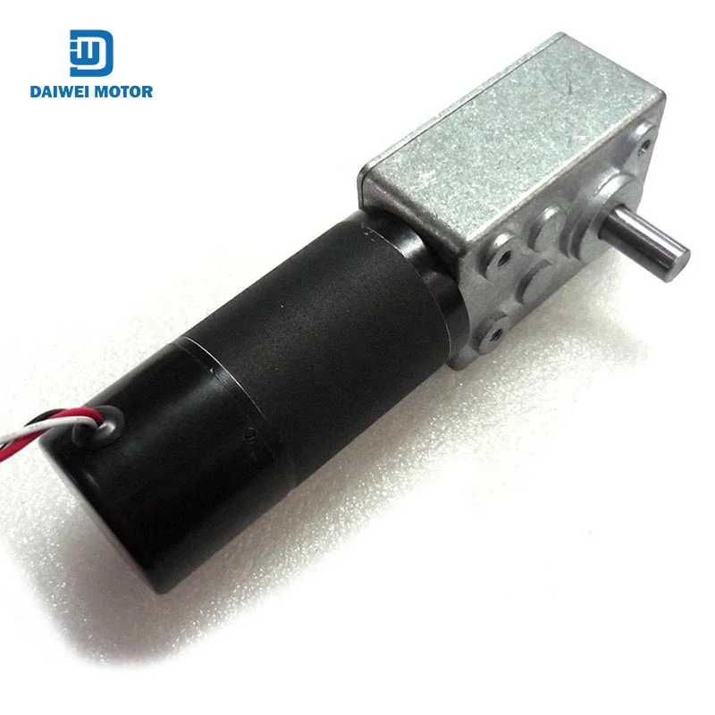 

long life drip-proof brushless dc worm gear motor 24v double shaft apply to electric Bicycle