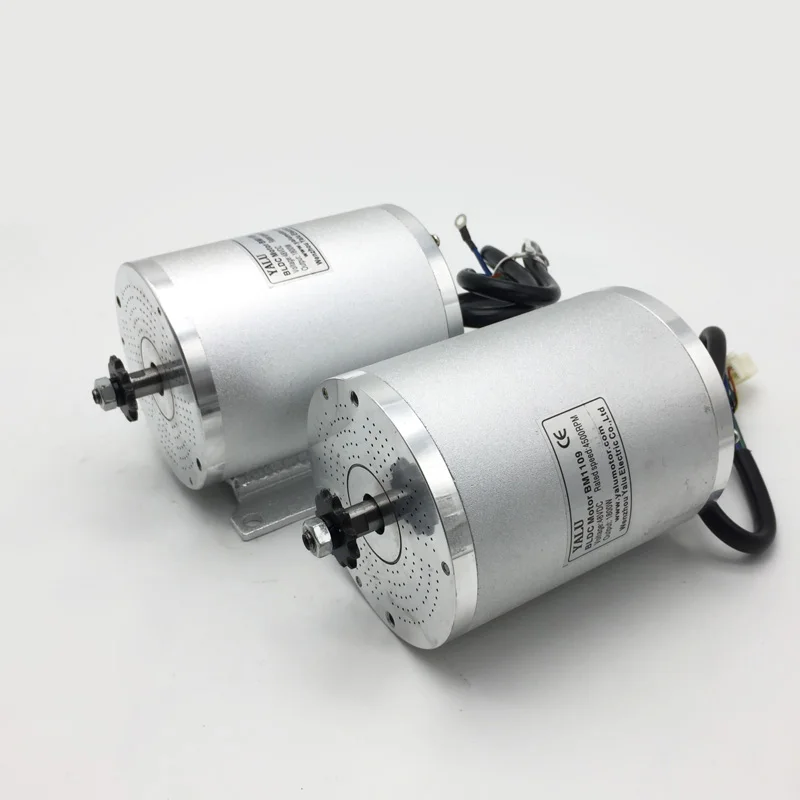 BLDC48V1200W бесщеточная высокая скорость двигатель для мотоцикла 2 колесный