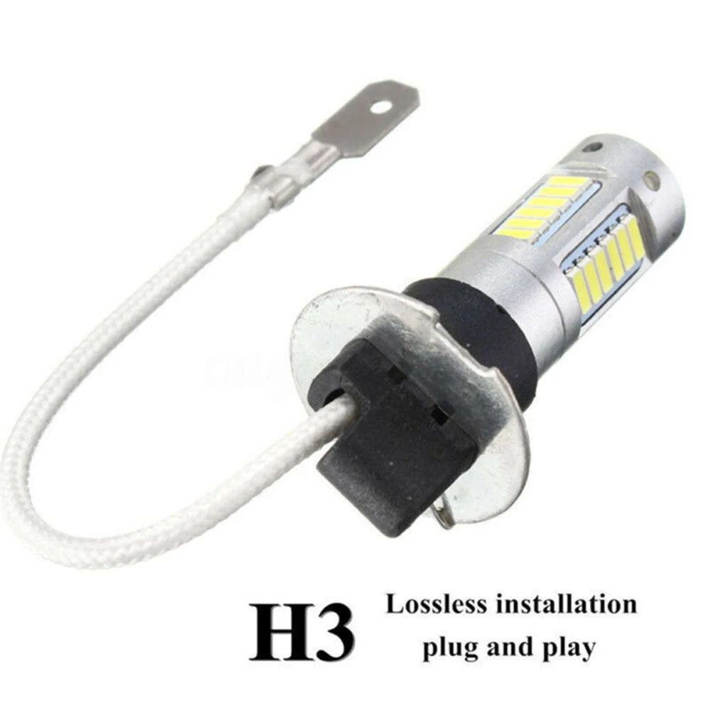 

Parts Fog Light Car 4014 High Power 1100LM LED Daytime Running Lamp 6500K