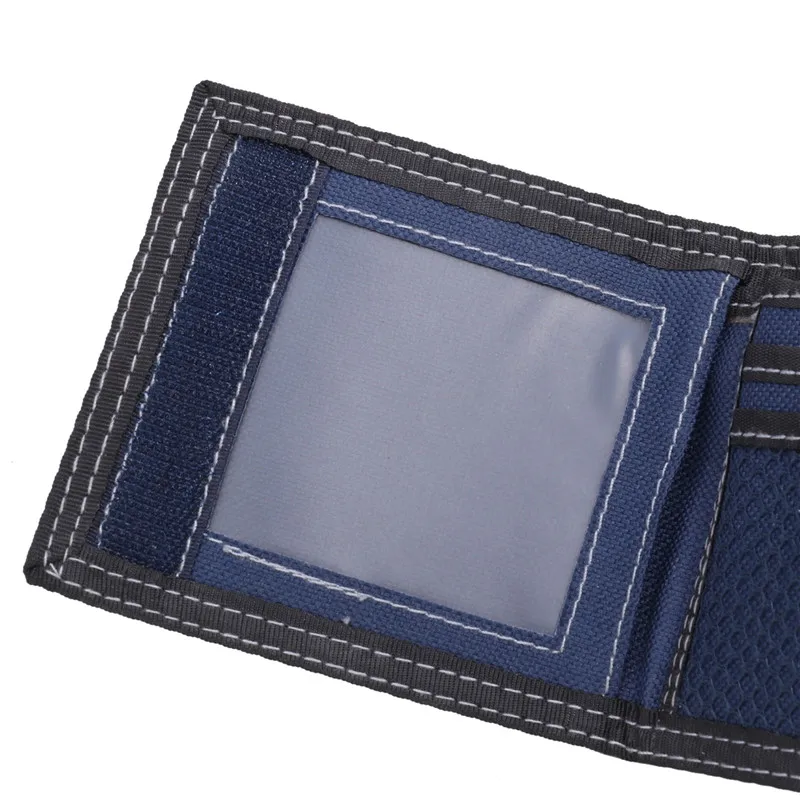 

Fashion Men Wallets Good Quality Canvas Fabric Short Clutch Purses Male Money Bags Coin Purse Wallet Cards ID Holder Bags Burse