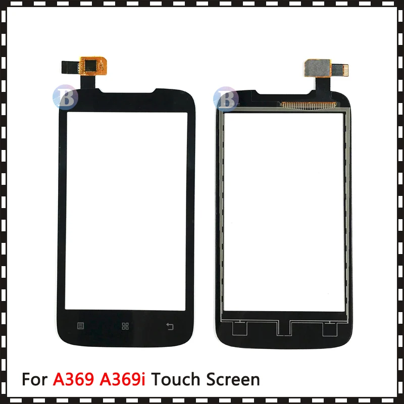 Сменный сенсорный экран для Lenovo A369 A369i 4 0 &quot дигитайзер внешнее стекло панель