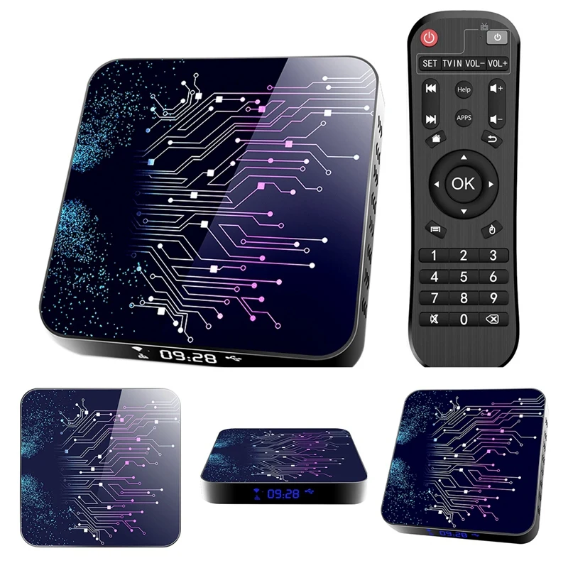 

ТВ-приставка TP02-RK3318, Android 10,0, 2 ГБ, 4K, ТВ-приставка, 3D видео, 2,4 ГГц, 5 ГГц