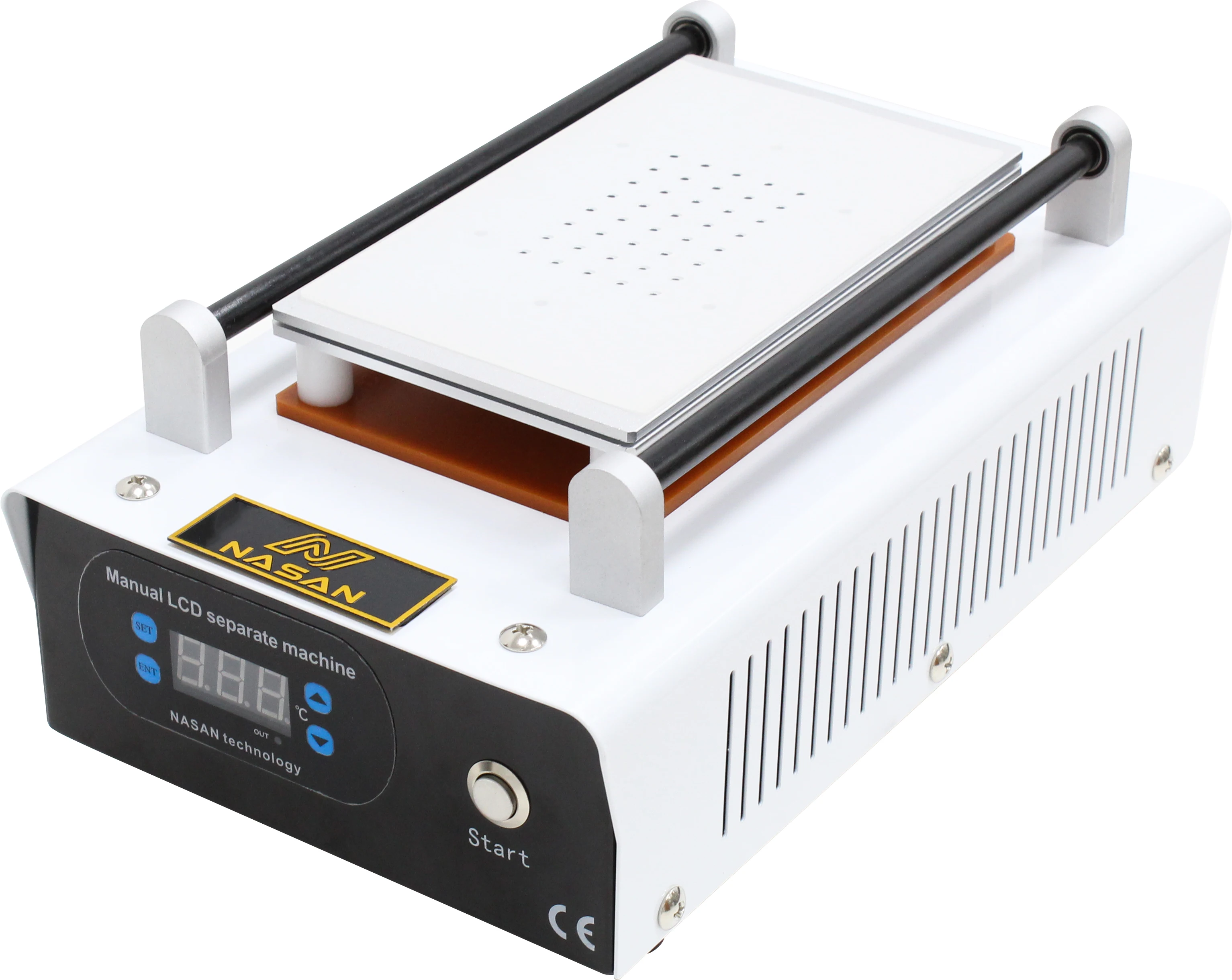110V 220V ЖК дисплей сенсорный Экран сепаратор Машины Встроенный вакуумный насос для