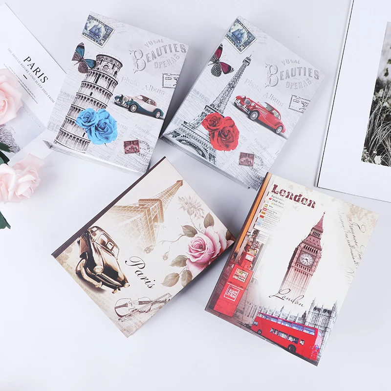 Горячая Распродажа 100 Фотографии карманы фотоальбом интерстициальной фото книга