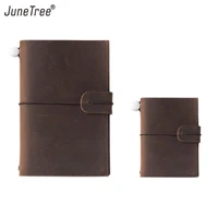 travelers notepad genuine leather travel notebook diary tsmip stationery journal office supply student planer diy creative gifts