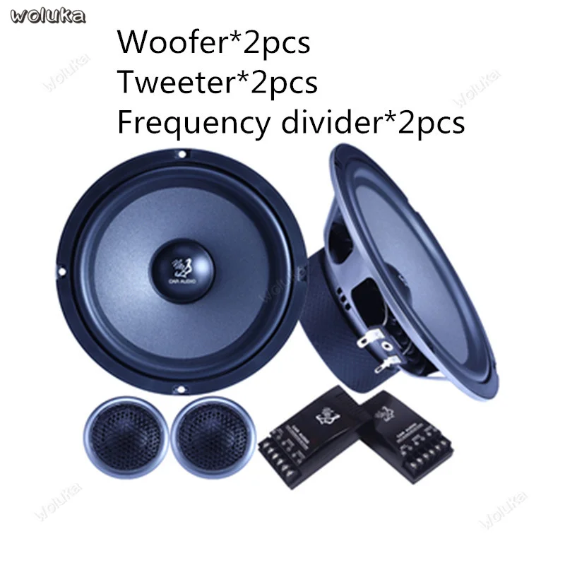 6 5 дюймовая Автомобильная аудиоколонка высокий комплект сабвуфера динамик