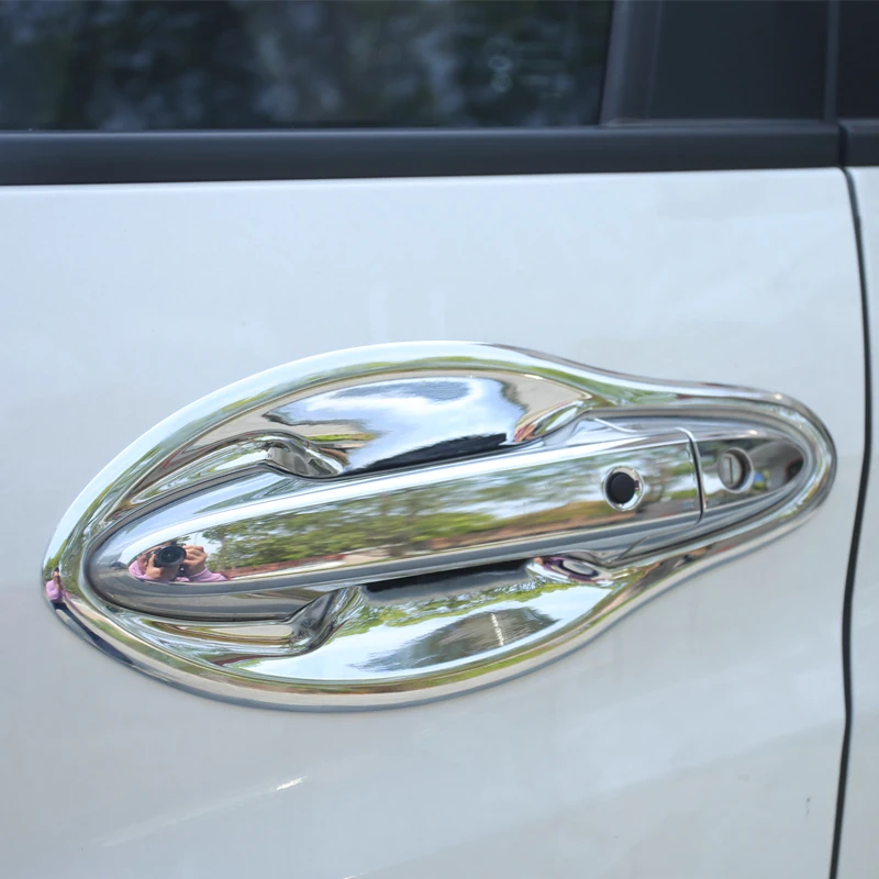 

Крышка чаши передней двери автомобиля для Honda HR-V HRV Vezel 2014 - 2018 ABS, хромированные аксессуары для отделки автомобиля