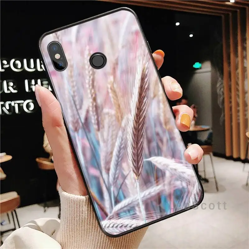 

Phone Case For Xiaomi Redmi note 4 4X 8T 9 9s 10 K20 K30 cc9 9t pro lite max Raw material for bread wheat fashion