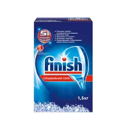 Соль FINISH для посудомоечной машины 1.5 кг за 106 рублей