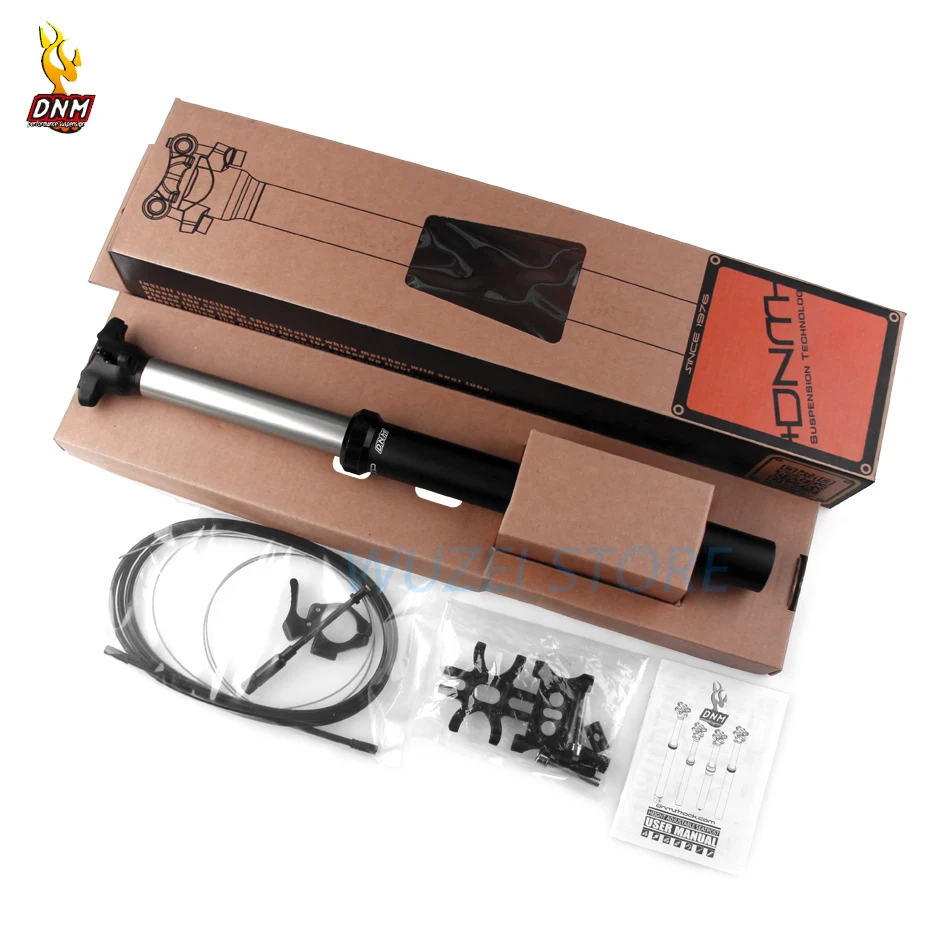 

DNM Mountain Bike Seatpost 30.9mm 31.6mm Remote Wire Control Dropper Lift Seat Post Travel 125mm MTB Bicycle Air Seatpost