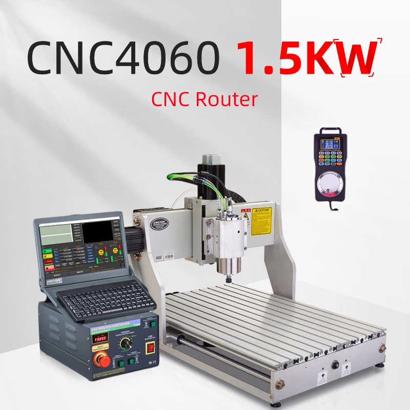 Фрезерный станок с ЧПУ JINGYAN CNC6040 4060 кВт деревообрабатывающие