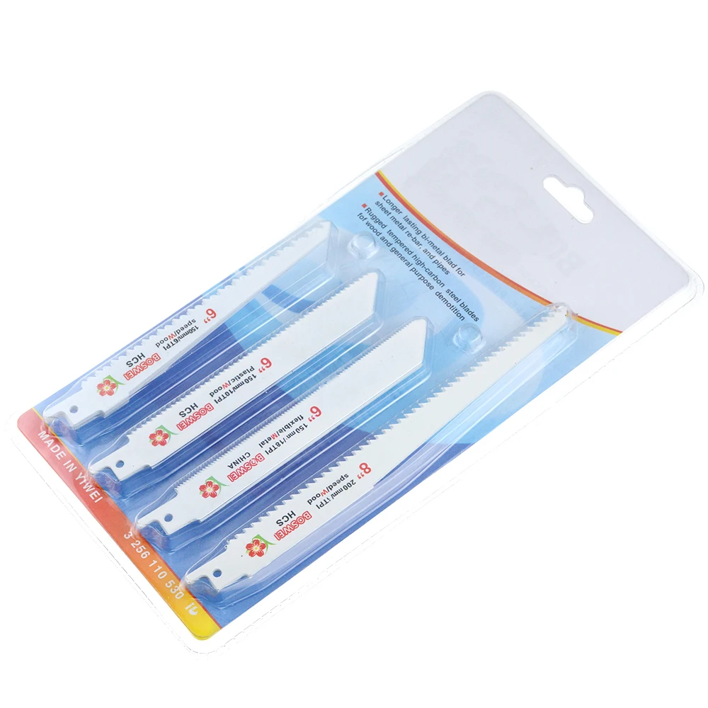 10 шт./компл. лезвие для сабельной пилы многорежущие Лобзики лезвия резки металла