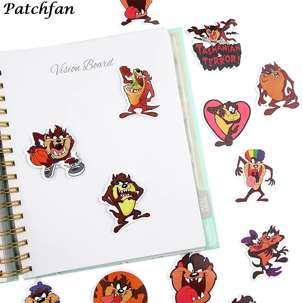 

12set A4082 Patchfan 36pcs Cartoon Funny Dog Sticker Waterproof Skateboard Travel Decal Motorcycles Phone Laptop Luggage Sticker