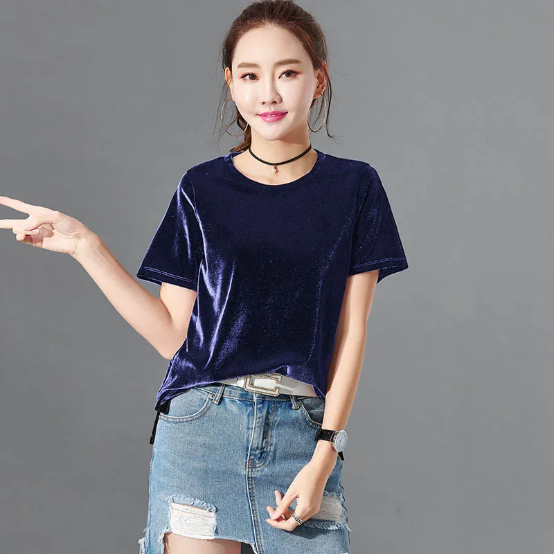 

Classic casual high-quality summer ladies breathable short-sleeved T-shirt