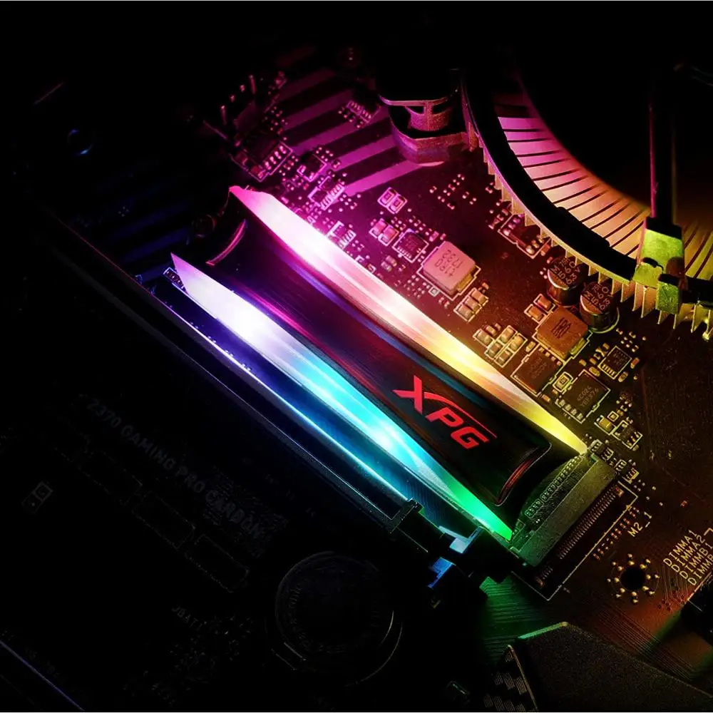 ADATA XPG S40G 512 ГБ 256 1 ТБ RGB 3D NAND PCIe Gen3x4 NVMe 3 M.2 2280 внутренний SSD | Компьютеры и офис