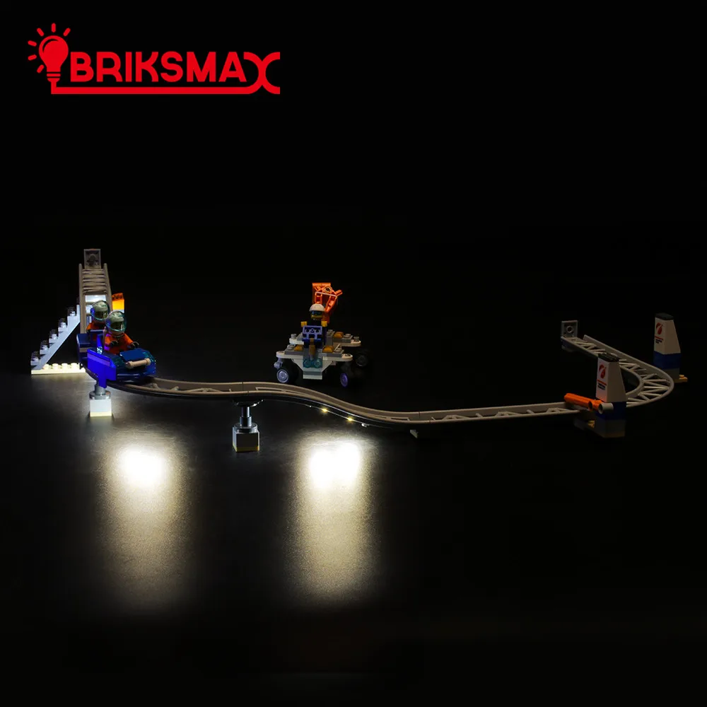 BriksMax светодиодный светильник для 60228 городской серии Deep Space Rocket and launch control строительные блоки(не включая модель