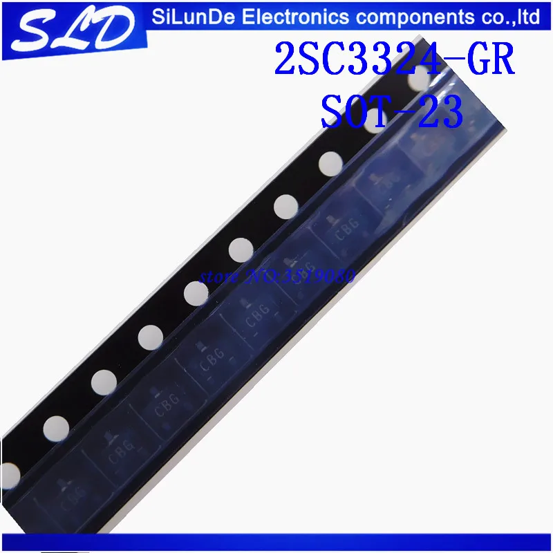 

Free Shipping 100pcs/lot 2SC3324-GR 2SC3324-G 2SC3324 SOT-23 new and original