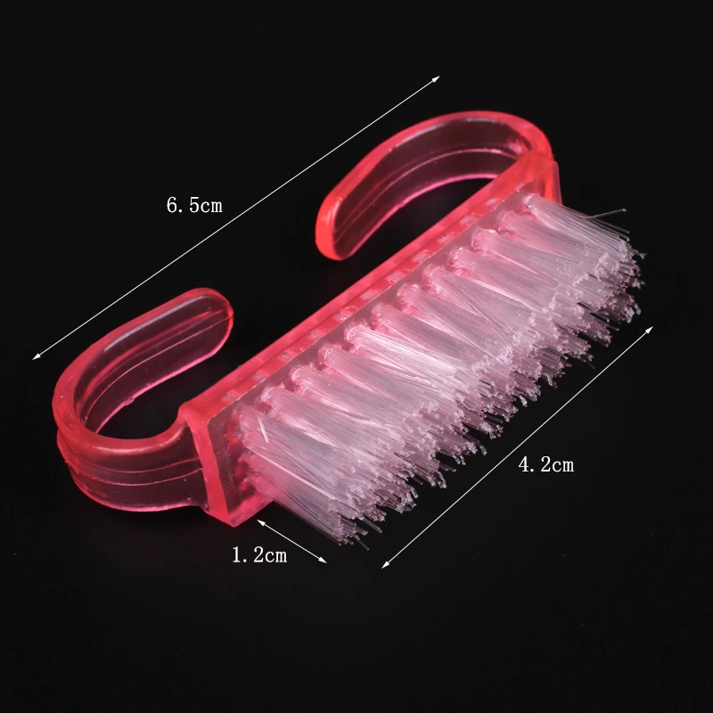 Щетка пластиковая для маникюра и педикюра 10 Инструменты ногтевого салона |