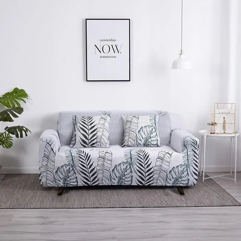 Чехол Эластичный для дивана чехол из полиэстера и спандекса мягкий на 4/3/2/1 места