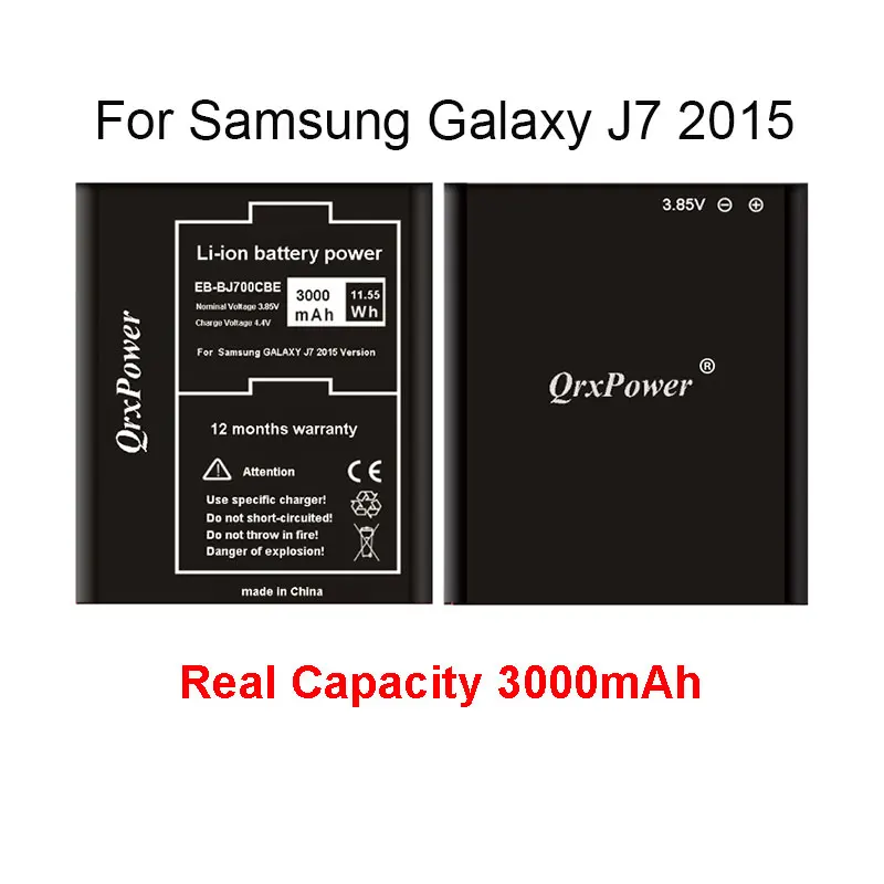 Новый телефон Батарея для samsung Galaxy J7 Neo 2015 J7009 J7000 J7008 J700F SM-J700f EB-BJ700BBC EB-BJ700CBE с NFC 3000