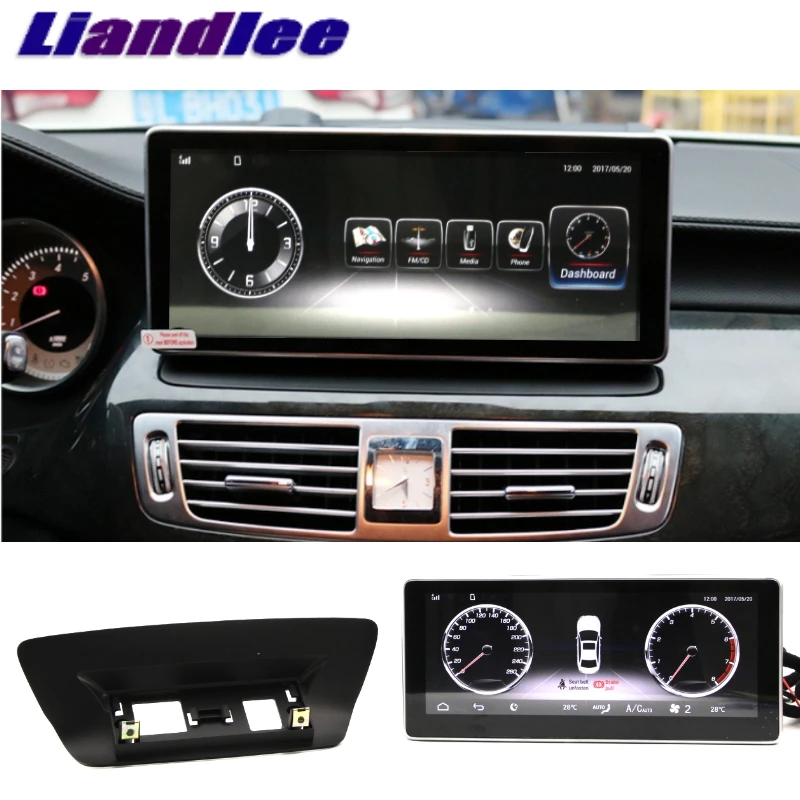 Liandlee автомобильный мультимедийный плеер NAVI для Mercedes Benz MB CLS Class W218 X218
