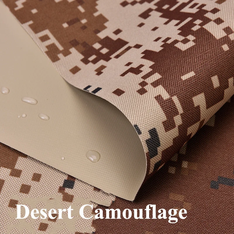 desert Meetee 50/100x150 см утолщенный 600d ткань Оксфорд водонепроницаемый непромокаемый камуфляж холст для палатки плащ открытый рюкзак - Цвет: desert